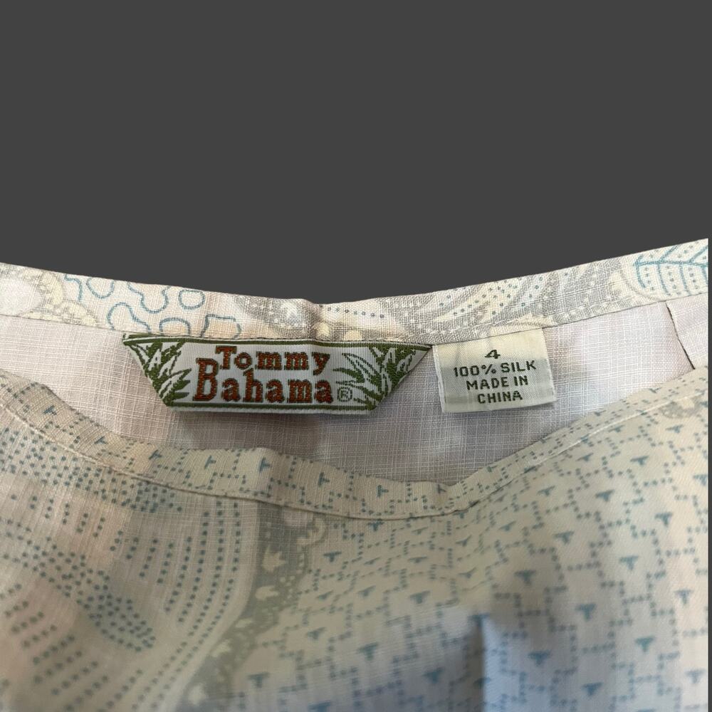 Tommy Bahama Silk Sea Shell Wrap Beach Sarong Paisley Palace Skirt 4 - Picture 5 of 5